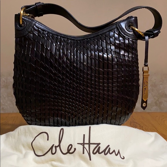 Cole Haan Handbags - 🔥HP🔥 COLE HAAN Optical Weave Hobo